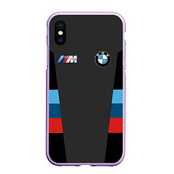 Чехол iPhone XS Max матовый BMW 2018 Sport, цвет: 3D-сиреневый