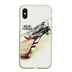 Чехол iPhone XS Max матовый War Thunder