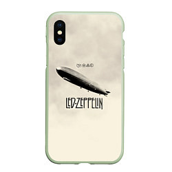 Чехол iPhone XS Max матовый Led Zeppelin: Fly