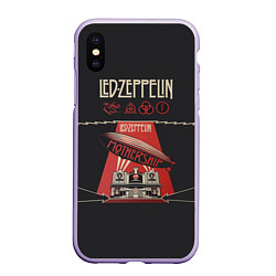 Чехол iPhone XS Max матовый Led Zeppelin: Mothership