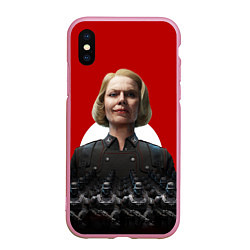 Чехол iPhone XS Max матовый Wolfenstein: Irene Engel