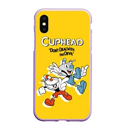 Чехол iPhone XS Max матовый Cuphead: Don't deal with the Devil