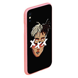 Чехол iPhone XS Max матовый XXXTentacion Head, цвет: 3D-баблгам — фото 2