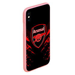 Чехол iPhone XS Max матовый Arsenal FC: Sport Fashion, цвет: 3D-баблгам — фото 2