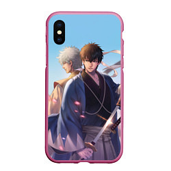 Чехол iPhone XS Max матовый Gintama