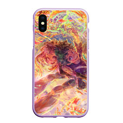 Чехол iPhone XS Max матовый Boku no Hero Academia