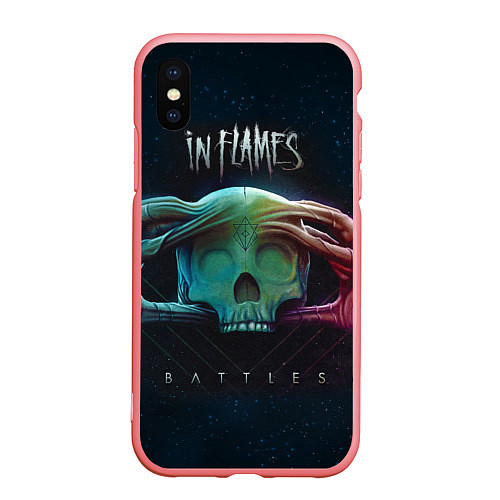 Чехол iPhone XS Max матовый In Flames: Battles / 3D-Баблгам – фото 1