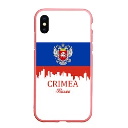 Чехол iPhone XS Max матовый Crimea, Russia