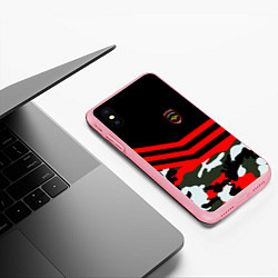 Чехол iPhone XS Max матовый Полиция: Камуфляж, цвет: 3D-баблгам — фото 2