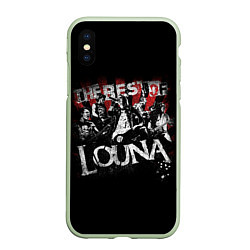 Чехол iPhone XS Max матовый The best of Louna