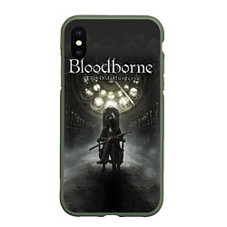 Чехол iPhone XS Max матовый Bloodborne: Shrine