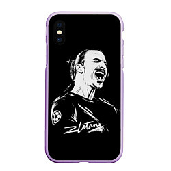 Чехол iPhone XS Max матовый Zlatan Ibrahimovic