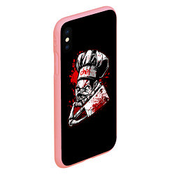 Чехол iPhone XS Max матовый Pudge Chef, цвет: 3D-баблгам — фото 2
