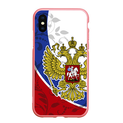 Чехол iPhone XS Max матовый Российская душа / 3D-Баблгам – фото 1