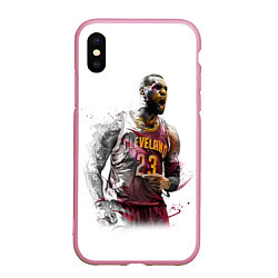 Чехол iPhone XS Max матовый Cleveland 23