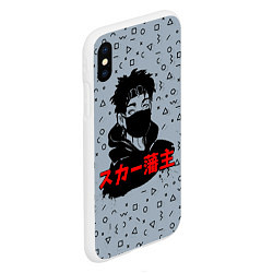 Чехол iPhone XS Max матовый Scarlxrd: Japan Style, цвет: 3D-белый — фото 2