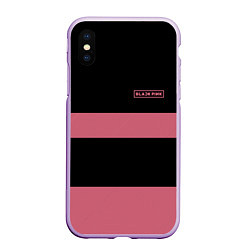 Чехол iPhone XS Max матовый Black Pink: Jennie 96