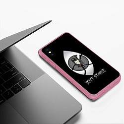 Чехол iPhone XS Max матовый Wilson Eye, цвет: 3D-малиновый — фото 2