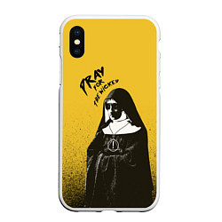 Чехол iPhone XS Max матовый Pray for the Wicked