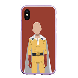 Чехол iPhone XS Max матовый One Punch Man