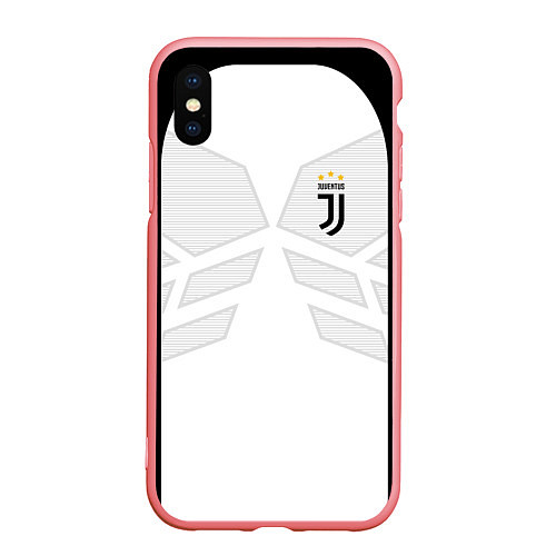 Чехол iPhone XS Max матовый JUVENTUS SPORT / 3D-Баблгам – фото 1