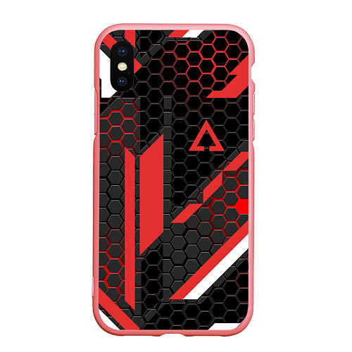 Чехол iPhone XS Max матовый CS:GO CYREX CARBON / 3D-Баблгам – фото 1