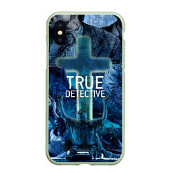 Чехол iPhone XS Max матовый True Detective: Religion