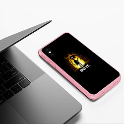 Чехол iPhone XS Max матовый Disenchantment: Do it, цвет: 3D-баблгам — фото 2