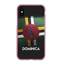 Чехол iPhone XS Max матовый Dominica Style