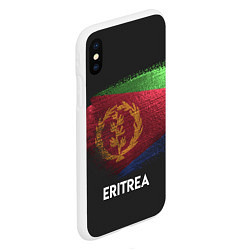 Чехол iPhone XS Max матовый Eritrea Style, цвет: 3D-белый — фото 2