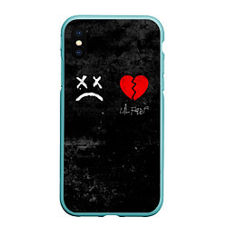 Чехол iPhone XS Max матовый Lil Peep: RIP