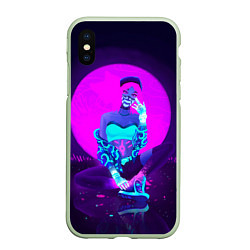 Чехол iPhone XS Max матовый Akali KDA