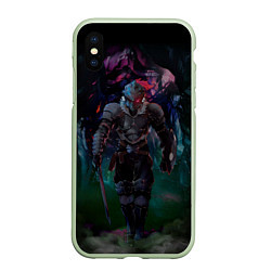 Чехол iPhone XS Max матовый Убийца гоблинов - Рыцарь