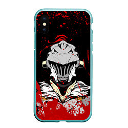 Чехол iPhone XS Max матовый Убийца Гоблинов, цвет: 3D-мятный