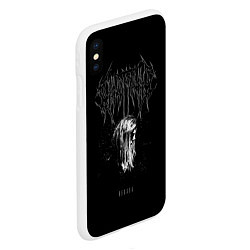 Чехол iPhone XS Max матовый Ghostemane, цвет: 3D-белый — фото 2