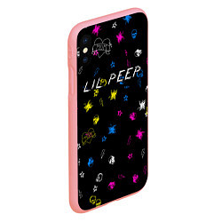 Чехол iPhone XS Max матовый Lil Peep: Legend, цвет: 3D-баблгам — фото 2