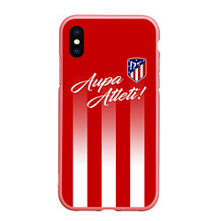 Чехол iPhone XS Max матовый Aupa Atleti