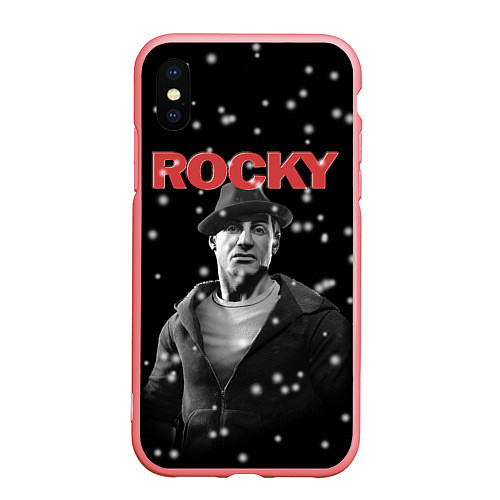 Чехол iPhone XS Max матовый Old Rocky / 3D-Баблгам – фото 1