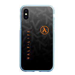 Чехол iPhone XS Max матовый Half-Life