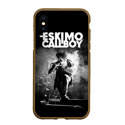 Чехол iPhone XS Max матовый Eskimo Callboy