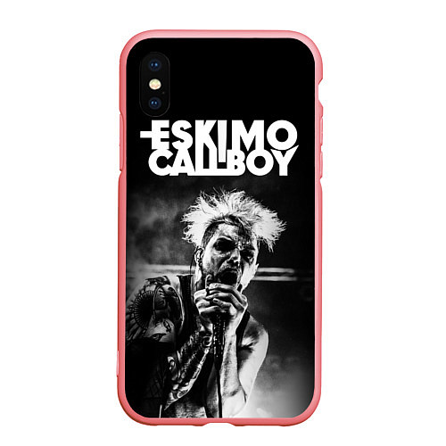 Чехол iPhone XS Max матовый Eskimo Callboy / 3D-Баблгам – фото 1