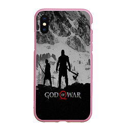 Чехол iPhone XS Max матовый God of War: Grey Day