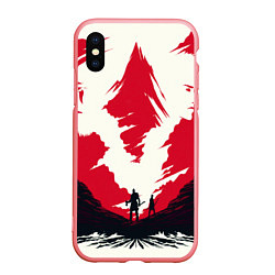Чехол iPhone XS Max матовый God of War: Mountain Warrior, цвет: 3D-баблгам