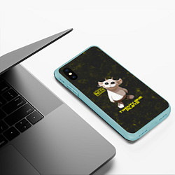 Чехол iPhone XS Max матовый 21 Pilots: Chlorine NED, цвет: 3D-мятный — фото 2