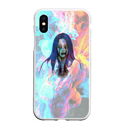 Чехол iPhone XS Max матовый Billie Eilish Dark