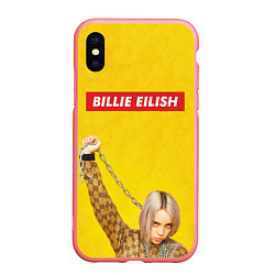 Чехол iPhone XS Max матовый Billie Eilish, цвет: 3D-баблгам