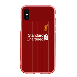 Чехол iPhone XS Max матовый Virgil van Dijk 19-20 форма, цвет: 3D-баблгам