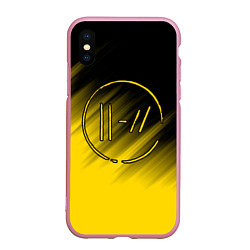 Чехол iPhone XS Max матовый TWENTY ONE PILOTS