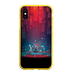 Чехол iPhone XS Max матовый Hollow knight