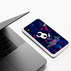 Чехол iPhone XS Max матовый Hollow Knight, цвет: 3D-белый — фото 2